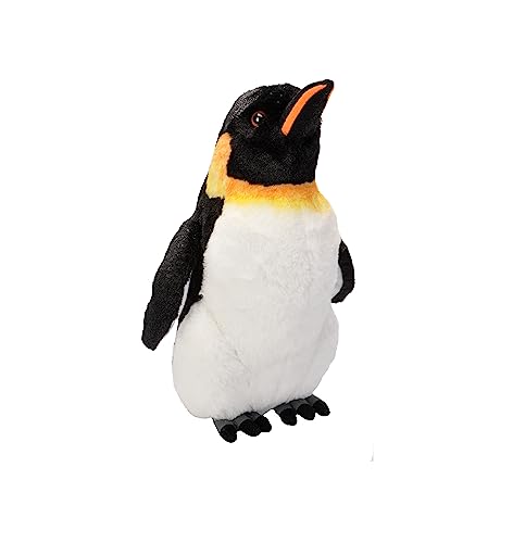 Wild Republic 17892 19438 Kaiserpinguin, Cuddlekin Plüschtier, Stofftier 30 cm, Black von WILD REPUBLIC