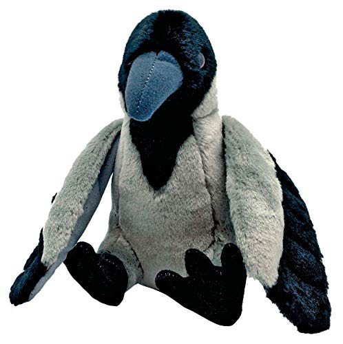 WILD REPUBLIC 20525 Hans Christian Andersen Clumsy Hans Crow Plüschtier, 20 cm von WILD REPUBLIC