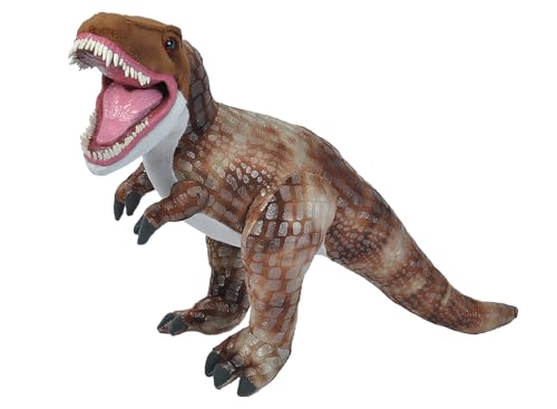 Wild Republic Dinosaur Predator T-Rex, Dinosaurier, Mädchen und Jungs Geschenk, Schmusetier für Babys, Nachhaltiges Kuscheltier mit Einer Füllung aus recycelten Wasserflaschen, 43 cm Wild Republic Dinosaur Predator T-Rex, Dinosaurier, Mädchen und Jungs Geschenk, Schmusetier für Babys, Nachhaltiges Kuscheltier mit Einer Füllung aus recycelten Wasserflaschen, 43 cm von WILD REPUBLIC