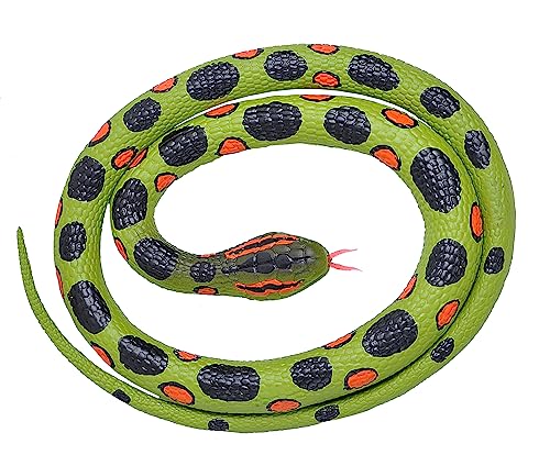 Wild Republic 20774 Gummischlange, Spiel, Anaconda, 117 cm, Grün/Schwarz Wild Republic 20774 Gummischlange, Spiel, Anaconda, 117 cm, Grün/Schwarz von WILD REPUBLIC