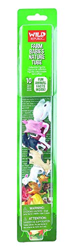 Wild Republic 20822 Nature Tube Figuren-Spielset, Farmtiere Babies, 10 teilig, Mehrfarbig Wild Republic 20822 Nature Tube Figuren-Spielset, Farmtiere Babies, 10 teilig, Mehrfarbig von WILD REPUBLIC