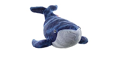 WILD REPUBLIC Cuddlekins Blauwal, Stofftier, Baby-Geschenk für Mädchen und Jungen, Kinder Plüschtier, Kuscheltier Für Babys, Spielzeug aus Recyclingmaterial, 30 cm von WILD REPUBLIC