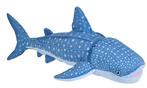 Wild Republic Living Ocean Walhai, Wal-Kuscheltier, Schlaftier für Babys, Gastgeschenk für die nächste Babyparty, Füllung und Stoff aus recycelten Wasserflaschen, 66 cm, Blue Wild Republic Living Ocean Walhai, Wal-Kuscheltier, Schlaftier für Babys, Gastgeschenk für die nächste Babyparty, Füllung und Stoff aus recycelten Wasserflaschen, 66 cm, Blue von WILD REPUBLIC
