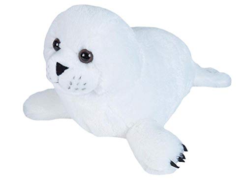 WILD REPUBLIC 22483 Harfensiegeljunges Tier Cuddlekins, Sattelrobbenwelpe, 30 cm von WILD REPUBLIC