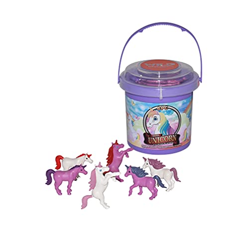 Wild Republic Adventure Bucket Mini Einhorn, Geschenk für Kinder, Sandspielzeug mit Spielzeugfiguren, Sensorisches Spielzeug von Wild Republic