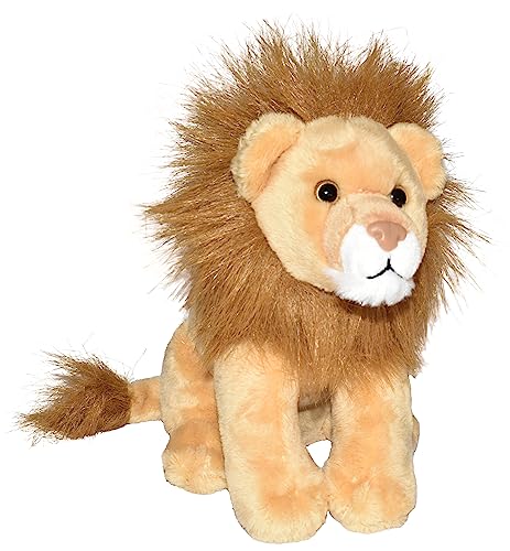 WILD REPUBLIC Wild Calls Löwe, Elektronisches Kuscheltier, Spielzeug für kleine Kinder, Stofftier mit Funktion, Mädchen-Geschenke, Authentische Tiergeräusche für Kinder, 20 cm, 8" von WILD REPUBLIC