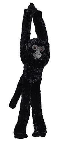 WILD REPUBLIC Hanging Monkey Schwarzer Spinnenaffen, Hängender AFFE, Kuscheltier-AFFE als Geschenk für Kinder, Ökologisches Kuscheltier aus Plüsch, Füllung aus recycelten Wasserflaschen, 50 cm WILD REPUBLIC Hanging Monkey Schwarzer Spinnenaffen, Hängender AFFE, Kuscheltier-AFFE als Geschenk für Kinder, Ökologisches Kuscheltier aus Plüsch, Füllung aus recycelten Wasserflaschen, 50 cm von WILD REPUBLIC
