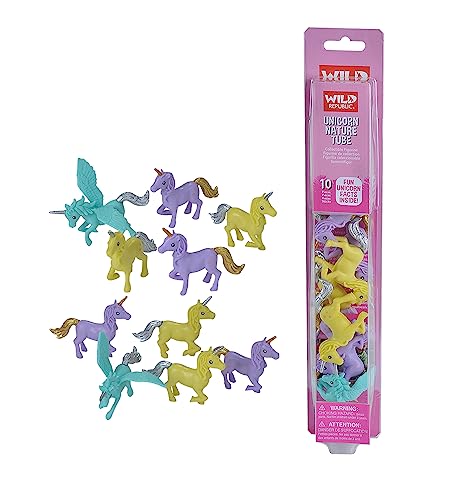 Wild Republic 23535 Einhörner Spielfiguren-Set, Nature Tube, 10-teilig, Multi, Einhorn Wild Republic 23535 Einhörner Spielfiguren-Set, Nature Tube, 10-teilig, Multi, Einhorn von WILD REPUBLIC