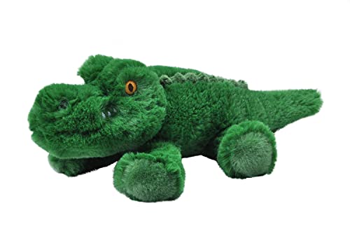 Wild Republic Ecokins Mini Alligator, Kuscheltier aus Stoff, Nachhaltiges Spielzeug, Baby Geschenk zur Geburt von Jungen und Mädchen, Stofftier 20 cm von Wild Republic