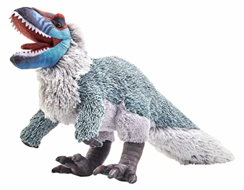 Wild Republic Artist Collection Dino Yutyrannus, Geschenk für Kinder, 38 cm, Plüschtier, Füllmaterial besteht aus versponnenen recycelten Wasserflaschen, 15" von WILD REPUBLIC