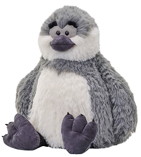 Wild Republic Snuggleluvs, Pinguin, Beschwertes Kuscheltier, 38 cm, Geschenk für Kinder, Plüschtier, Füllung aus recycelten Plastikflaschen von WILD REPUBLIC
