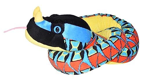 WILD REPUBLIC 89088 Snake 54 Rhino Plush 54 Inches, Nashorn-Viper WILD REPUBLIC 89088 Snake 54 Rhino Plush 54 Inches, Nashorn-Viper von WILD REPUBLIC