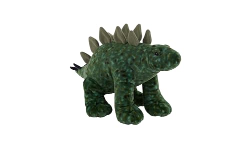 Wild Republic Cuddlekins Eco Stegosaurus, Kuscheltier, 30 cm, Plüschtier, Füllung besteht aus gesponnenen recycelten Wasserflaschen, umweltfreundlich von WILD REPUBLIC