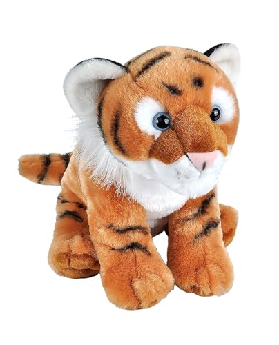 Wild Republic Cuddlekins Eco Tigerbaby, Kuscheltier, 30 cm, Plüschtier, Füllung besteht aus gesponnenen recycelten Wasserflaschen, umweltfreundlich Wild Republic Cuddlekins Eco Tigerbaby, Kuscheltier, 30 cm, Plüschtier, Füllung besteht aus gesponnenen recycelten Wasserflaschen, umweltfreundlich von WILD REPUBLIC