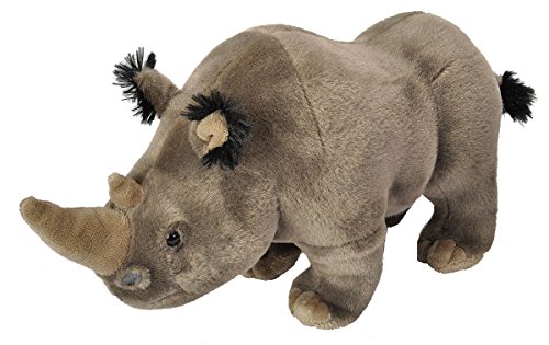Wild Republic 18156 - Plüsch-Nashorn Cuddlekins, 30 cm von WILD REPUBLIC