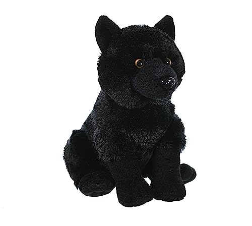 WILD REPUBLIC Cuddlekins Schwarzer Wolf, Stofftier, Baby-Geschenk für Mädchen und Jungen, Kinder Plüschtier, Kuscheltier Für Babys, Spielzeug aus Recyclingmaterial, 30 cm WILD REPUBLIC Cuddlekins Schwarzer Wolf, Stofftier, Baby-Geschenk für Mädchen und Jungen, Kinder Plüschtier, Kuscheltier Für Babys, Spielzeug aus Recyclingmaterial, 30 cm von WILD REPUBLIC