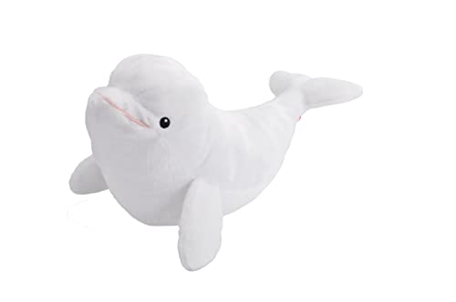 Wild Republic Ecokins Belugawal, Kuscheltier aus Stoff, Nachhaltiges Spielzeug, Baby Geschenk zur Geburt von Jungen und Mädchen, Stofftier 30 cm Wild Republic Ecokins Belugawal, Kuscheltier aus Stoff, Nachhaltiges Spielzeug, Baby Geschenk zur Geburt von Jungen und Mädchen, Stofftier 30 cm von WILD REPUBLIC