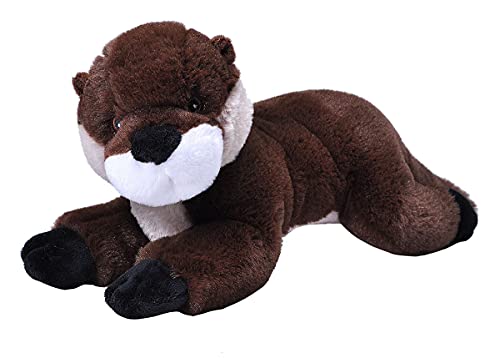 WILD REPUBLIC Ecokins Fluss Otter, Kuscheltier aus Stoff, Nachhaltiges Spielzeug, Baby Geschenk zur Geburt von Jungen und Mädchen, Stofftier 30 cm WILD REPUBLIC Ecokins Fluss Otter, Kuscheltier aus Stoff, Nachhaltiges Spielzeug, Baby Geschenk zur Geburt von Jungen und Mädchen, Stofftier 30 cm von WILD REPUBLIC