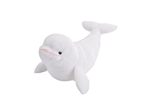 Wild Republic Ecokins Mini Belugawal, Kuscheltier aus Stoff, Nachhaltiges Spielzeug, Baby Geschenk zur Geburt von Jungen und Mädchen, Stofftier 20 cm von WILD REPUBLIC