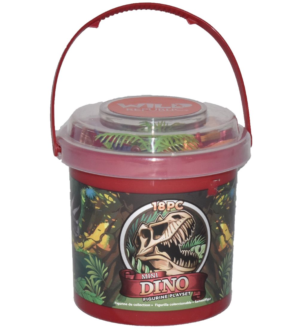 Wild Republic Eimer m. Tiere - Mini - 18 st. - Dinosaurier - Wild Republic - One Size - Dinosaurier Wild Republic Eimer m. Tiere - Mini - 18 st. - Dinosaurier - Wild Republic - One Size - Dinosaurier von Wild Republic
