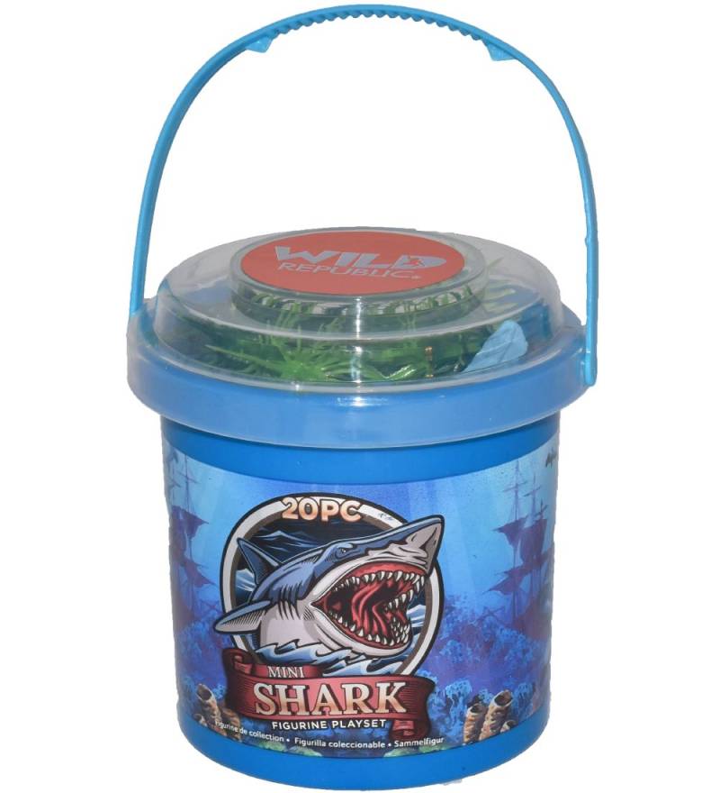 Wild Republic Eimer m. Tiere - Mini - 20 st. - Haie - Wild Republic - One Size - Spielzeugtiere Wild Republic Eimer m. Tiere - Mini - 20 st. - Haie - Wild Republic - One Size - Spielzeugtiere von Wild Republic
