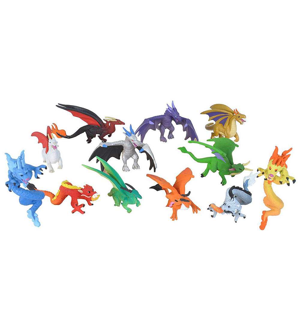 Wild Republic Figuren - Nature Tube - 12 st. - Drachen - Wild Republic - One Size - Spielzeugfiguren Wild Republic Figuren - Nature Tube - 12 st. - Drachen - Wild Republic - One Size - Spielzeugfiguren von Wild Republic