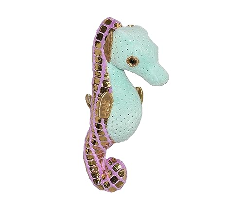 Wild Republic Foilkins Grünes Seepferdchen, Stofftier, 30 cm, Geschenk für Kinder, Plüschtier, Füllung aus gesponnenen recycelten Wasserflaschen Wild Republic Foilkins Grünes Seepferdchen, Stofftier, 30 cm, Geschenk für Kinder, Plüschtier, Füllung aus gesponnenen recycelten Wasserflaschen von WILD REPUBLIC