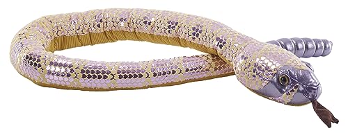 Wild Republic Foilkins Snakes, Klapperschlange, Plüschtier, 137 cm, Geschenk für Kinder, Plüschspielzeug, Füllung besteht aus recycelten Wasserflaschen Wild Republic Foilkins Snakes, Klapperschlange, Plüschtier, 137 cm, Geschenk für Kinder, Plüschspielzeug, Füllung besteht aus recycelten Wasserflaschen von WILD REPUBLIC