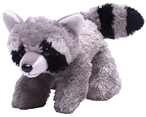 Wild Republic 16266 Hug'ems Plüschtier, Kuscheltier, Waschbär 18cm von Wild Republic