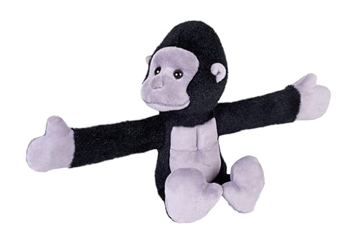 WILD REPUBLIC Huggers Gorilla, Kuscheltier, 20 cm, Klatscharmband, Plüschtier, Füllung besteht aus recycelten Wasserflaschen WILD REPUBLIC Huggers Gorilla, Kuscheltier, 20 cm, Klatscharmband, Plüschtier, Füllung besteht aus recycelten Wasserflaschen von WILD REPUBLIC