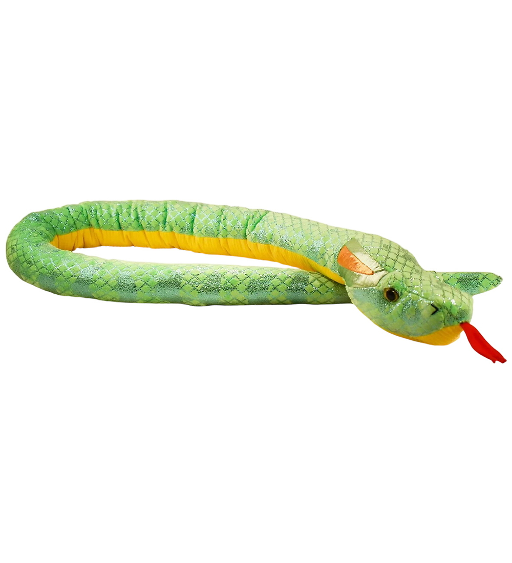 Wild Republic Kuscheltier - 137 cm - Anakonda-Schlange aus Folie - Wild Republic - One Size - Kuscheltiere von Wild Republic