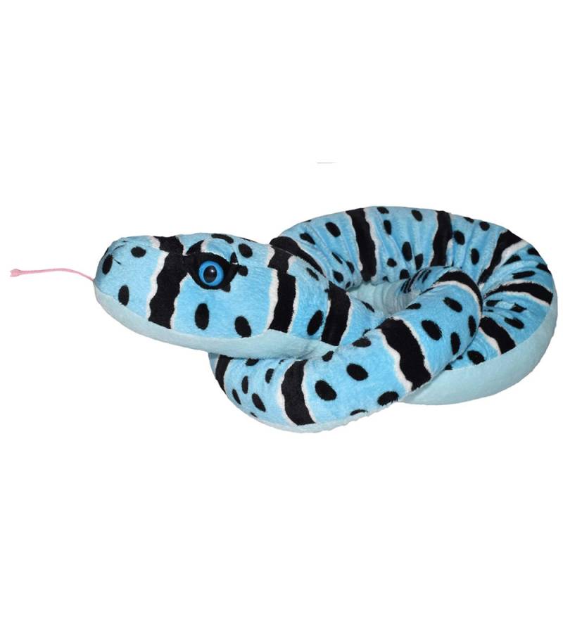 Wild Republic Kuscheltier - 137 cm - Blue Rock Klapperschlange - Wild Republic - One Size - Kuscheltiere Wild Republic Kuscheltier - 137 cm - Blue Rock Klapperschlange - Wild Republic - One Size - Kuscheltiere von Wild Republic