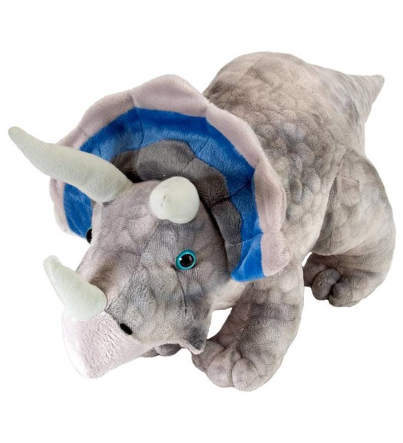 Wild Republic Kuscheltier - Dinosaur - 11x27 - Triceratops - Wild Republic - One Size - Kuscheltiere Wild Republic Kuscheltier - Dinosaur - 11x27 - Triceratops - Wild Republic - One Size - Kuscheltiere von Wild Republic
