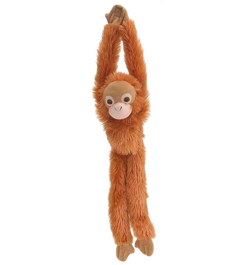 Wild Republic Kuscheltier - Hängender Affe - 18x55 - Orang-Utan - Wild Republic - One Size - Kuscheltiere Wild Republic Kuscheltier - Hängender Affe - 18x55 - Orang-Utan - Wild Republic - One Size - Kuscheltiere von Wild Republic