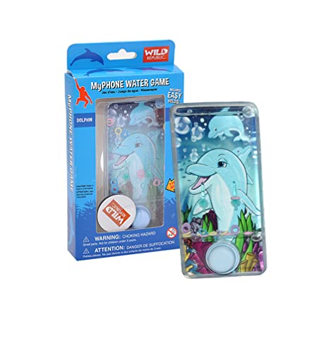 Wild Republic MyPhone Delfin, Kinder-Telefon, Wassertelefon-Spiel, Spielhandy, Reisespielzeug, Spiele für die Autofahrt, großartig, um viele Stunden eigenständig zu Spielen Wild Republic MyPhone Delfin, Kinder-Telefon, Wassertelefon-Spiel, Spielhandy, Reisespielzeug, Spiele für die Autofahrt, großartig, um viele Stunden eigenständig zu Spielen von WILD REPUBLIC