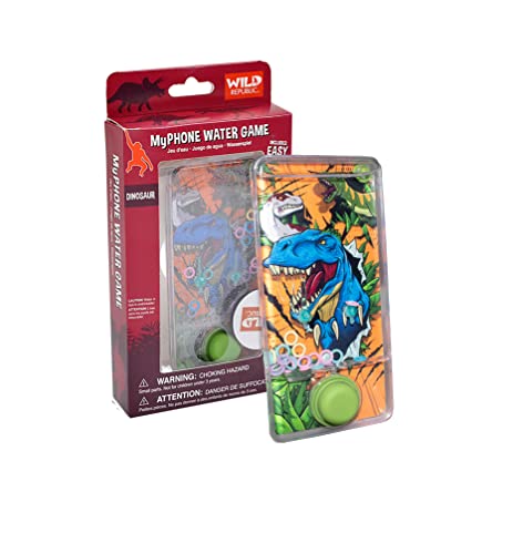 Wild Republic MyPhone Dinosaurier, Kinder-Telefon, Wassertelefon-Spiel, Spielhandy, Reisespielzeug, Spiele für die Autofahrt, großartig, um viele Stunden eigenständig zu spielen Wild Republic MyPhone Dinosaurier, Kinder-Telefon, Wassertelefon-Spiel, Spielhandy, Reisespielzeug, Spiele für die Autofahrt, großartig, um viele Stunden eigenständig zu spielen von WILD REPUBLIC