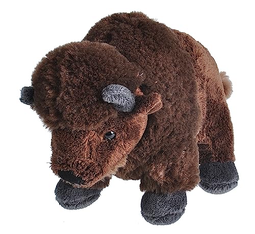 Wild Republic 10856 10848 Republic Plüsch Bison, Cuddlekins Kuscheltier, Plüschtier, 20cm von Wild Republic