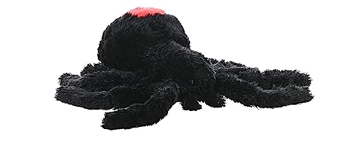 Wild Republic 23088 Plüsch Rotrückenspinne, Cuddlekins Kuscheltier, Stofftier 30 cm, Multi, Redback Spinne von WILD REPUBLIC