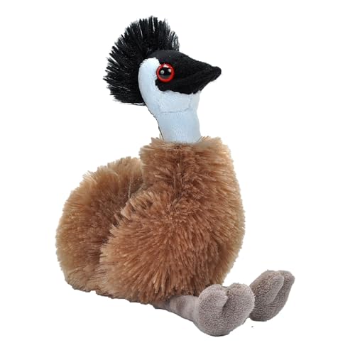 Wild Republic Pocketkins Eco Emu, Plüschtier, 12 cm, Plüschspielzeug, Hergestellt aus recycelten Materialien, Umweltfreundlich Wild Republic Pocketkins Eco Emu, Plüschtier, 12 cm, Plüschspielzeug, Hergestellt aus recycelten Materialien, Umweltfreundlich von WILD REPUBLIC