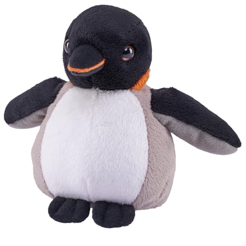 Wild Republic Pocketkins Eco Kaiserpinguin, Plüschtier, 12 cm, Plüschspielzeug, Hergestellt aus recycelten Materialien, Umweltfreundlich von Wild Republic