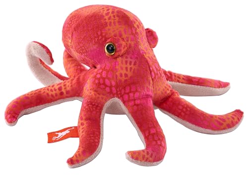 Wild Republic Pocketkins Eco Krake, Plüschtier, 12 cm, Plüschspielzeug, Hergestellt aus recycelten Materialien, Umweltfreundlich, Oktopus Wild Republic Pocketkins Eco Krake, Plüschtier, 12 cm, Plüschspielzeug, Hergestellt aus recycelten Materialien, Umweltfreundlich, Oktopus von WILD REPUBLIC