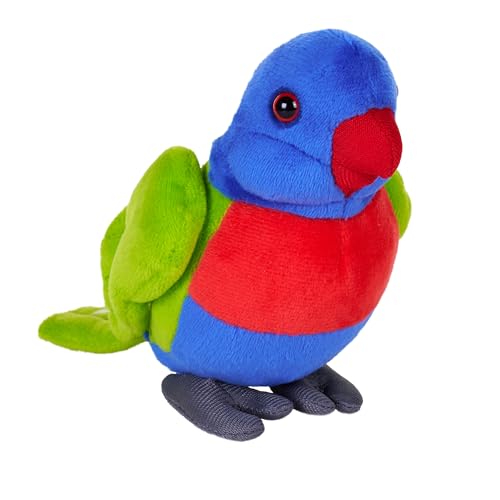 Wild Republic Pocketkins Eco Lori, Plüschtier, 12 cm, Plüschspielzeug, Hergestellt aus recycelten Materialien, Umweltfreundlich Wild Republic Pocketkins Eco Lori, Plüschtier, 12 cm, Plüschspielzeug, Hergestellt aus recycelten Materialien, Umweltfreundlich von WILD REPUBLIC
