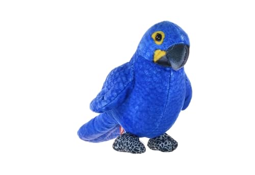 Wild Republic Rainforest Hyazinthara, Plüschtier, 11.4 cm, Plüschspielzeug, Füllung aus recycelten Wasserflaschen, umweltfreundlich, Hyacinth Macaw Wild Republic Rainforest Hyazinthara, Plüschtier, 11.4 cm, Plüschspielzeug, Füllung aus recycelten Wasserflaschen, umweltfreundlich, Hyacinth Macaw von WILD REPUBLIC