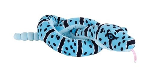 Wild Republic Snakes Eco Blaue Felsenklapperschlange, Stofftier, 137 cm, Plüschtier, Füllung besteht aus gesponnenen recycelten Wasserflaschen, Umweltfreundlich Wild Republic Snakes Eco Blaue Felsenklapperschlange, Stofftier, 137 cm, Plüschtier, Füllung besteht aus gesponnenen recycelten Wasserflaschen, Umweltfreundlich von WILD REPUBLIC