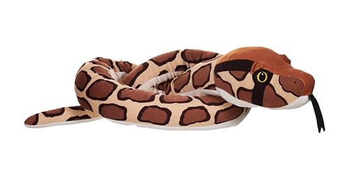 Wild Republic Snakes Eco Burmesische Python, Stofftier, 137 cm, Plüschtier, Füllung besteht aus gesponnenen recycelten Wasserflaschen, Umweltfreundlich Wild Republic Snakes Eco Burmesische Python, Stofftier, 137 cm, Plüschtier, Füllung besteht aus gesponnenen recycelten Wasserflaschen, Umweltfreundlich von WILD REPUBLIC