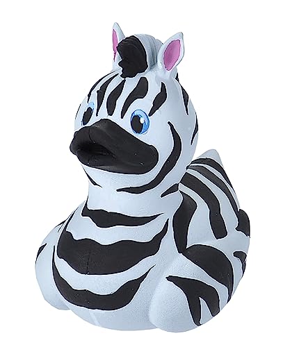 Wild Republic Rubber Duck Zebra, Gummiente, Badewannen-Geschenke für Kinder, Quietscheentchen, Badespielzeug für Babys, Gummiente lustig, Badeente zum Sammeln, 10 cm Wild Republic Rubber Duck Zebra, Gummiente, Badewannen-Geschenke für Kinder, Quietscheentchen, Badespielzeug für Babys, Gummiente lustig, Badeente zum Sammeln, 10 cm von WILD REPUBLIC