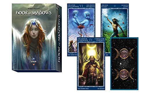 Buch der Schatten Band 1 Tarot-Karten Wahrsagerei Wahrsagung Kartenspiel Karten-Set entworfen von Barbara Moore Buch der Schatten Band 1 Tarot-Karten Wahrsagerei Wahrsagung Kartenspiel Karten-Set entworfen von Barbara Moore von Wild Star Hearts