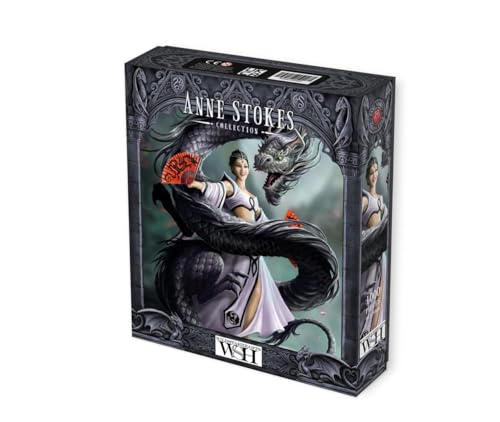 Dragon Dancer 1000-teilige Puzzlespiele für Erwachsene, Gothic-Dark-Fantasy-Kunstwerke von Anne Stokes (Inkl. Poster-Rätselanleitung) von Wild Star Hearts