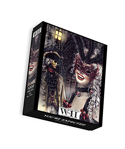 You Will Be Awaited 1000-teilige Puzzlespiele für Erwachsene, Gothic Romantic Mystical Dark Fantasy Kunst von Victoria Francés (Inklusive Posterpuzzle-Anleitung) von Wild Star Hearts
