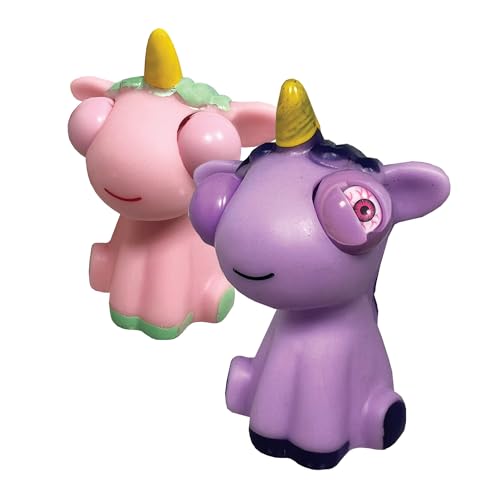 Wild Winkers - Einhorn von Deluxebase. Squeeze Toy Einhorn mit Popping Eyes. Stress-Zappelspielzeug für Erwachsene und Kinder. Squishy Toy Tierfiguren für Kinder. Wild Winkers - Einhorn von Deluxebase. Squeeze Toy Einhorn mit Popping Eyes. Stress-Zappelspielzeug für Erwachsene und Kinder. Squishy Toy Tierfiguren für Kinder. von Wild Winkers
